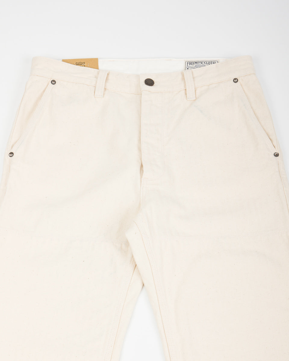 Freenote Ortega Pant - 13oz Natural Herringbone - Standard & Strange