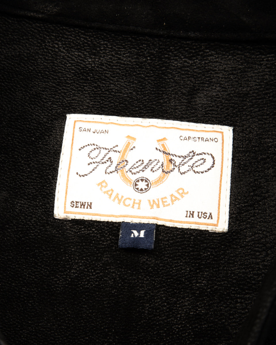 Freenote Packard Western Shirt - Black Goatskin - Standard & Strange