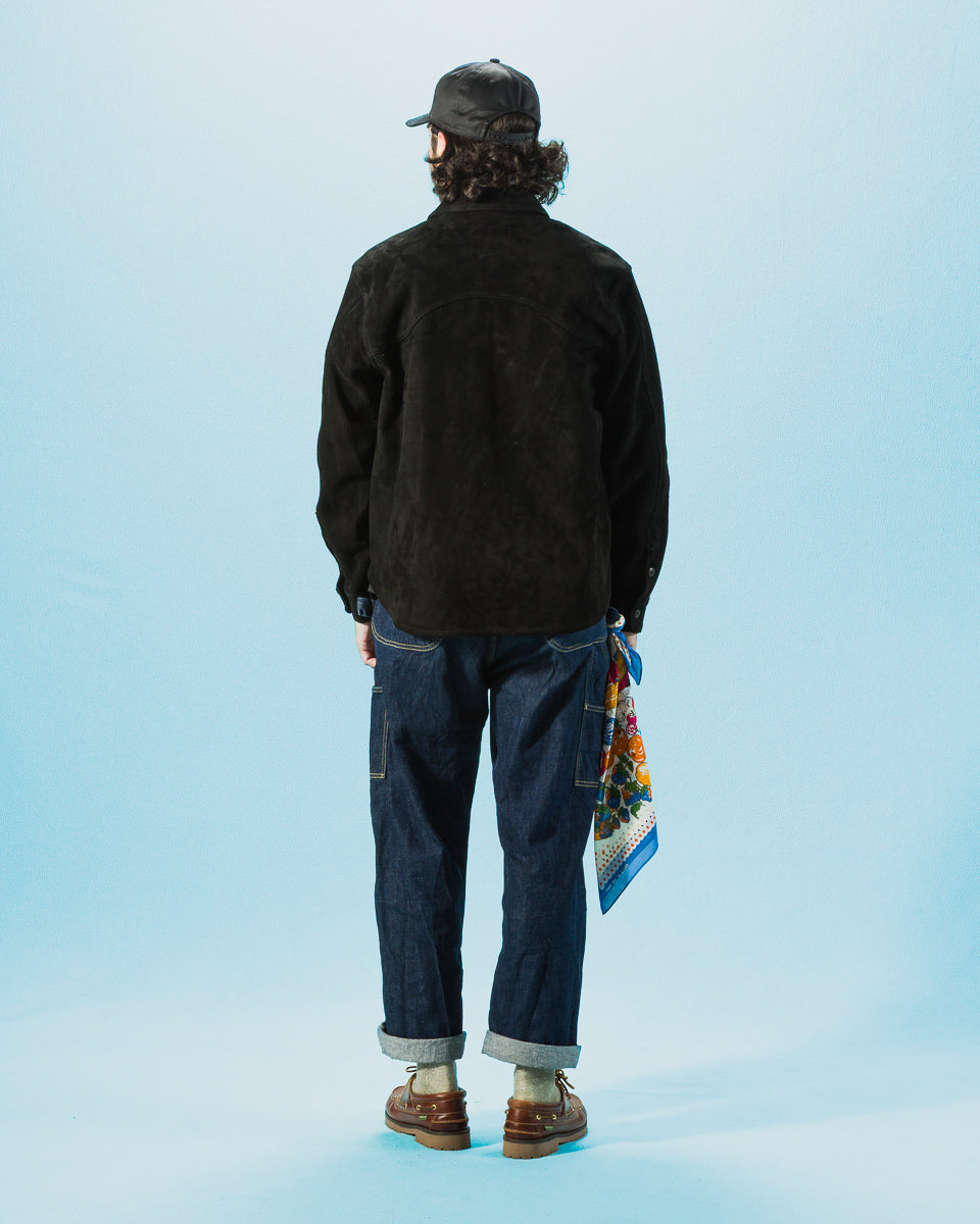 Freenote Packard Western Shirt - Black Goatskin - Standard & Strange