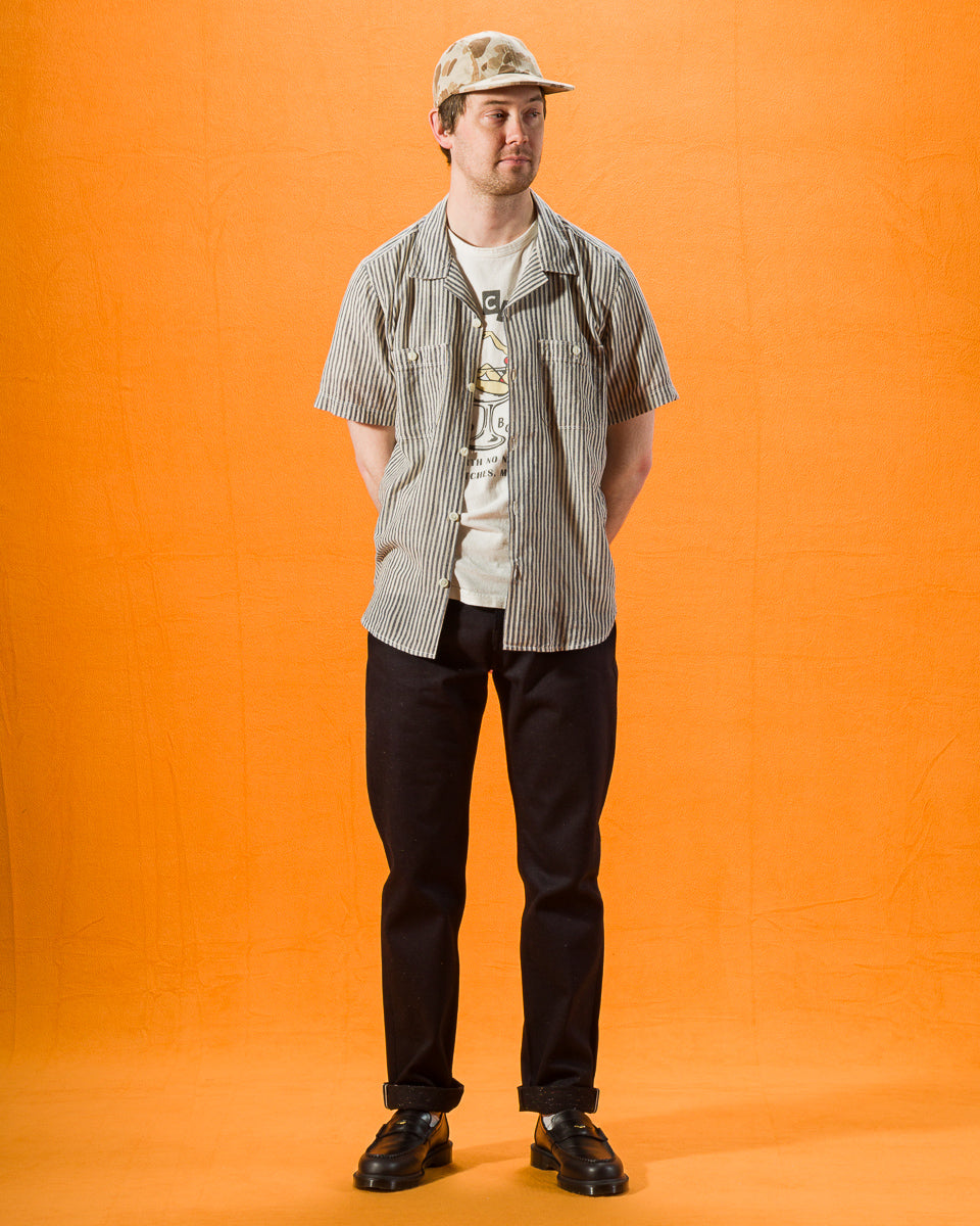 Freenote Portola Classic Taper - 15oz Raw Fleck Denim - Standard & Strange