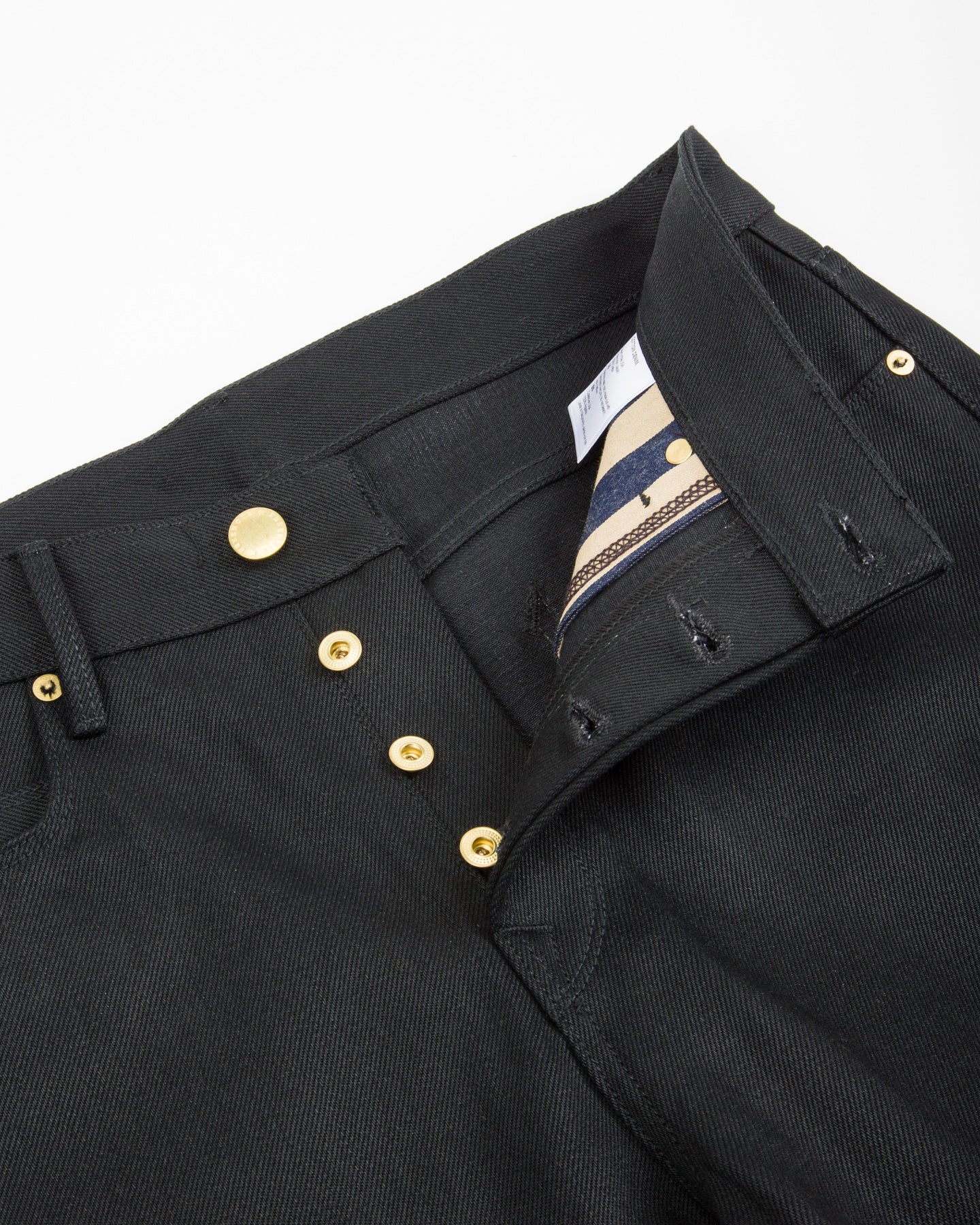 Freenote Portola Classic Taper - 15.75oz Black/Black - Standard & Strange