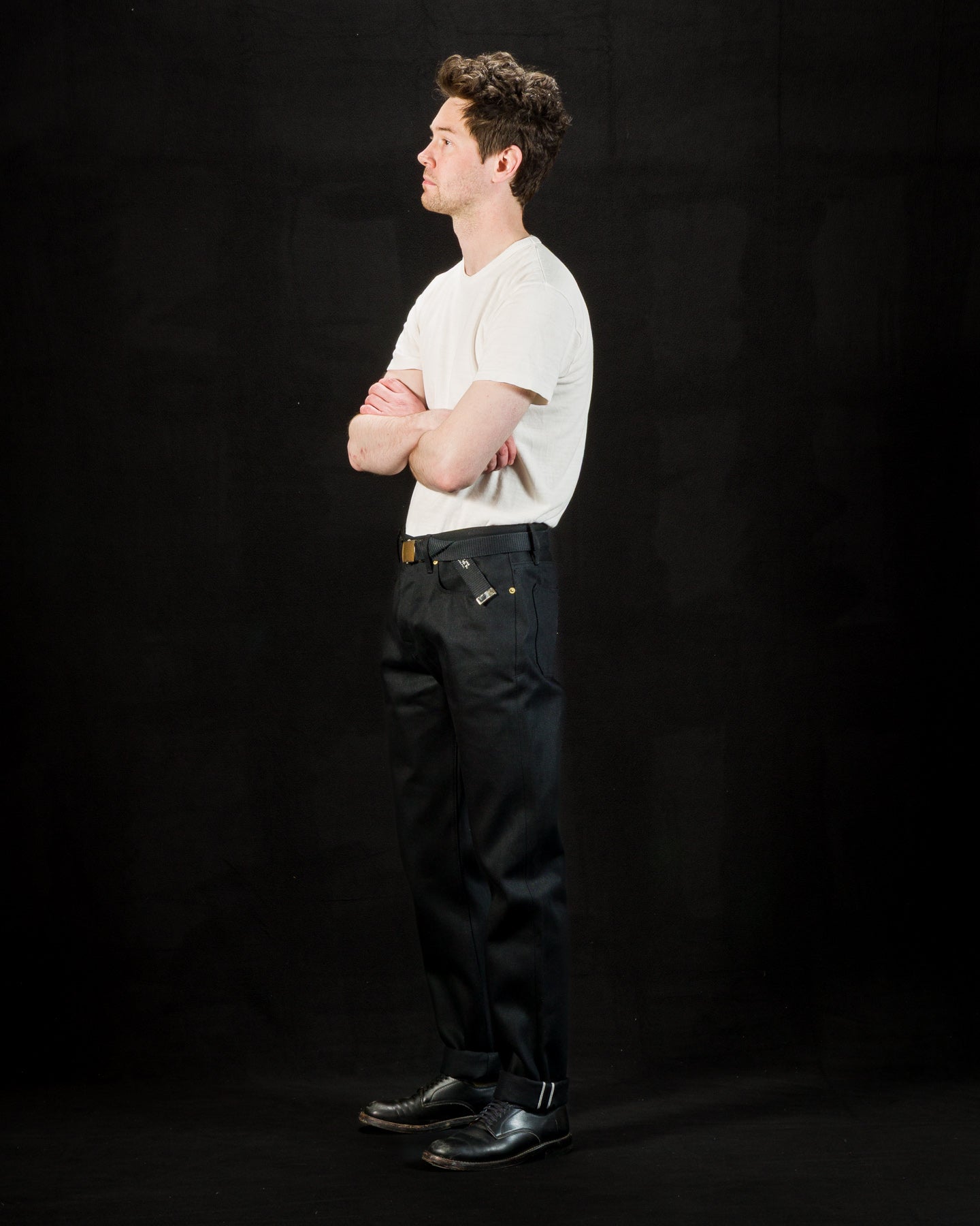 Freenote Portola Classic Taper - 15.75oz Black/Black - Standard & Strange