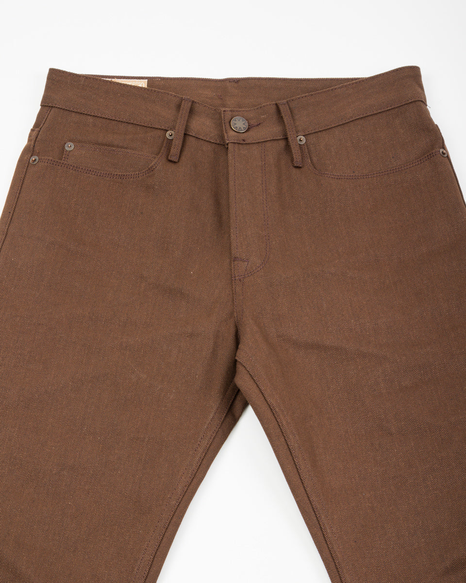 Freenote Portola Classic Taper - 15oz Dark Brown Denim - Standard & Strange