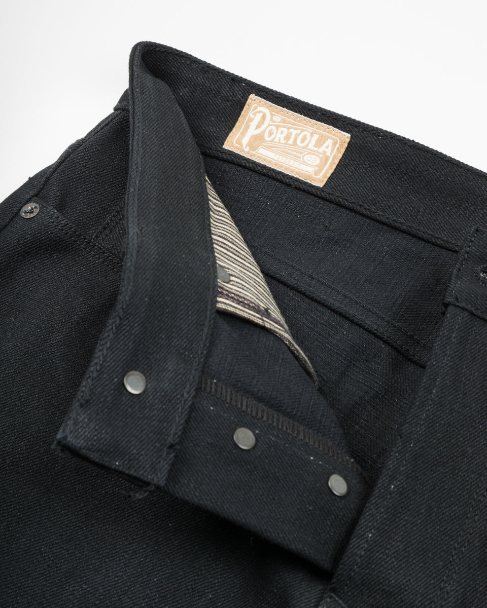 Freenote Portola Classic Taper - 17oz Black Slub - Standard & Strange