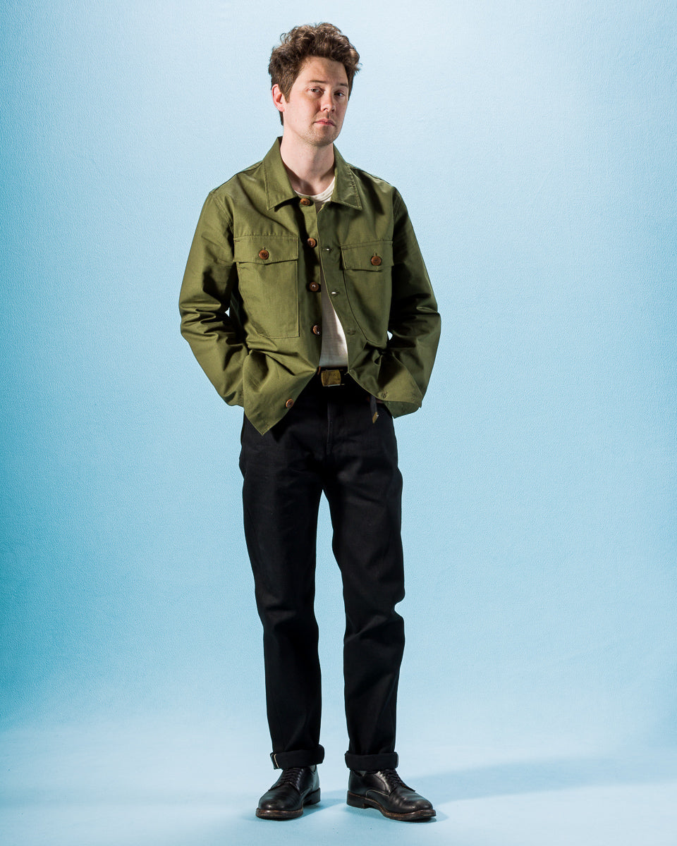 Freenote Portola Classic Taper - 17oz Black Slub - Standard & Strange