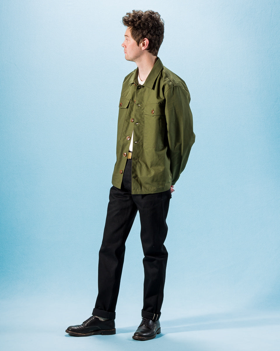 Freenote Portola Classic Taper - 17oz Black Slub - Standard & Strange