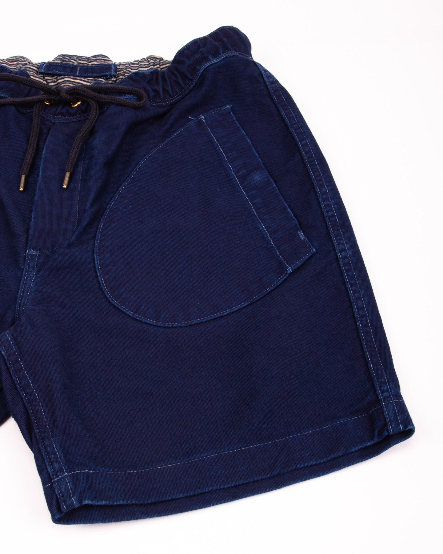 Freenote Premium Deck Shorts - Indigo Jungle Cloth - Standard & Strange