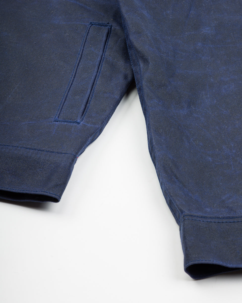 Freenote RJ-1 Jacket - Navy Waxed Canvas - Standard & Strange