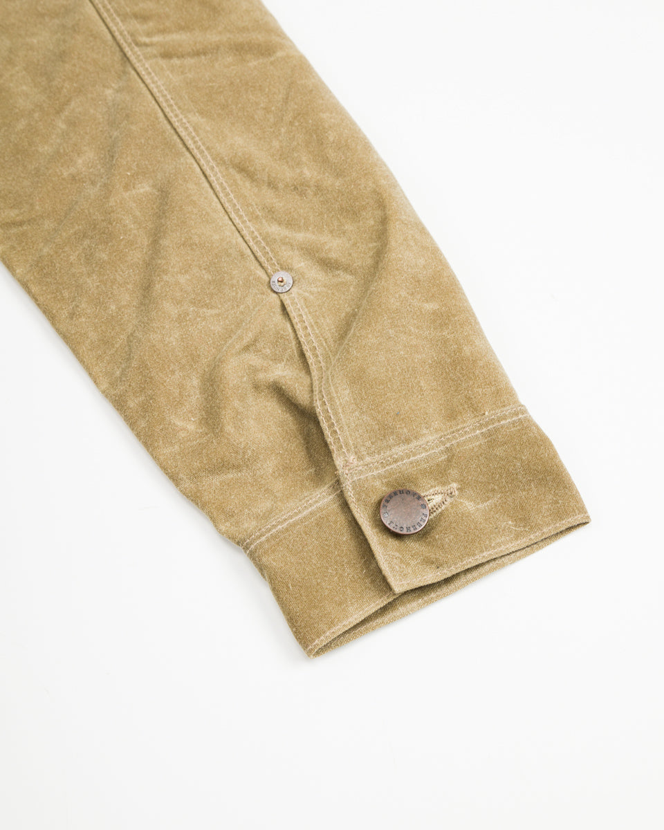 Freenote RJ-1 Jacket - Tobacco Waxed Canvas - Standard & Strange