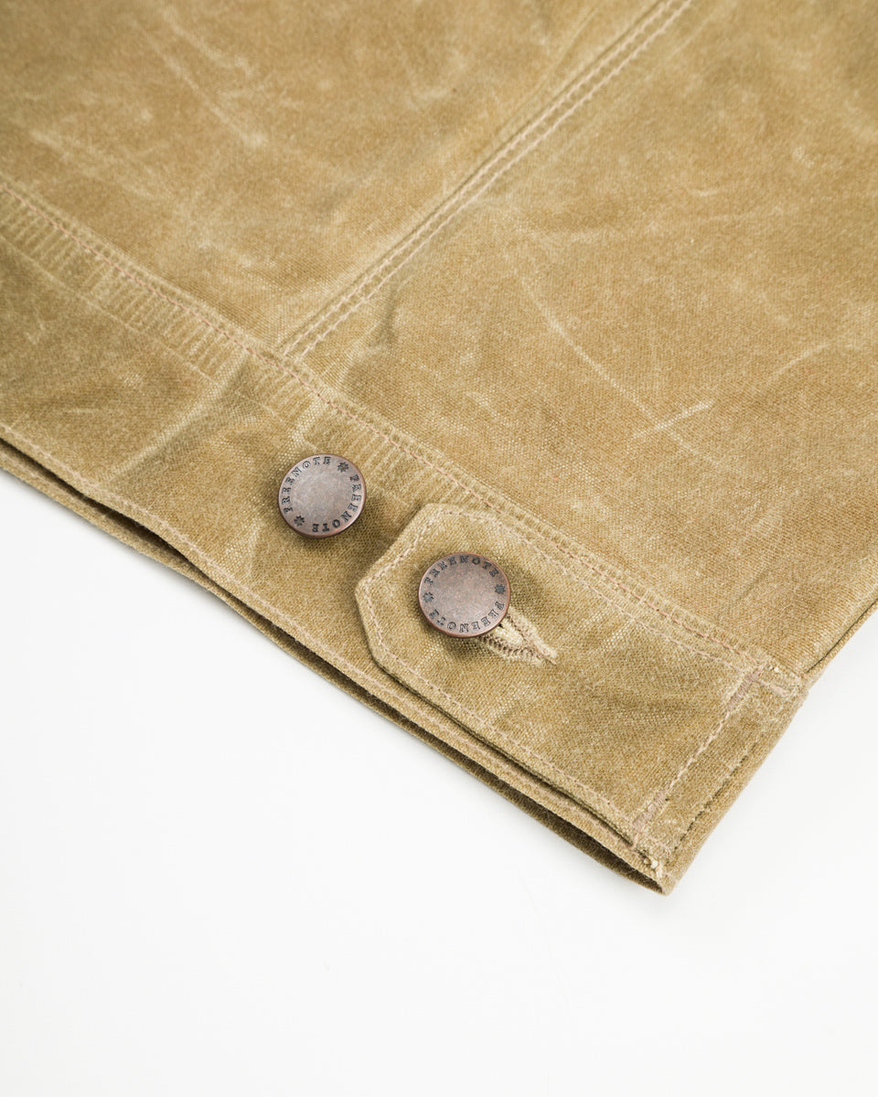 Freenote RJ-1 Jacket - Tobacco Waxed Canvas - Standard & Strange