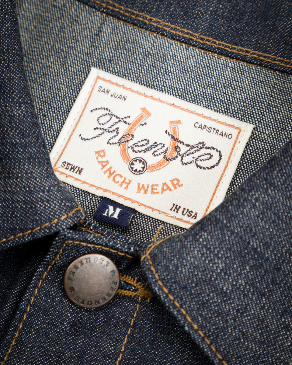 Freenote RJ-3 Jacket - 11oz Indigo Denim - Standard & Strange