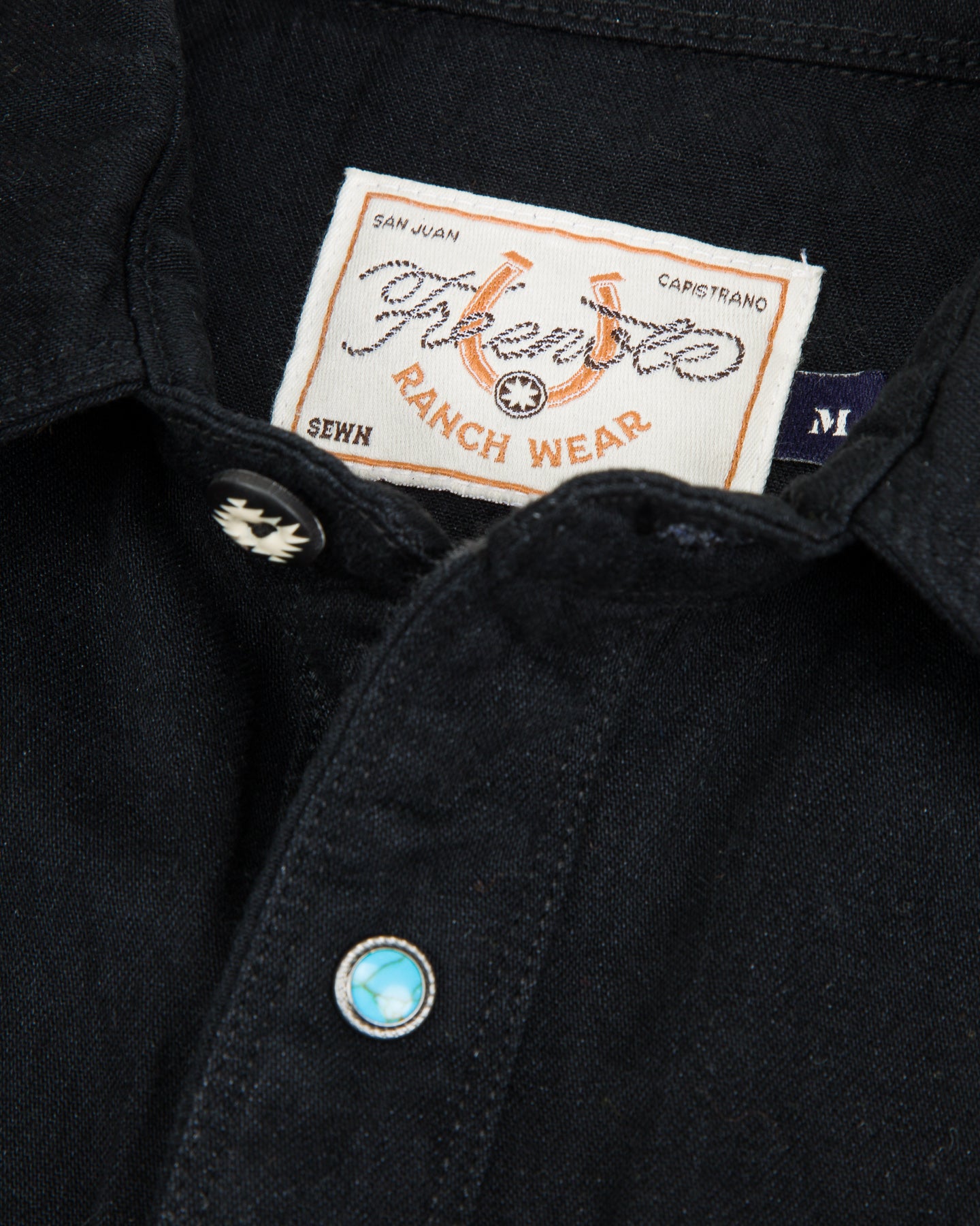 Freenote Sinclair Shirt - Black - Standard & Strange