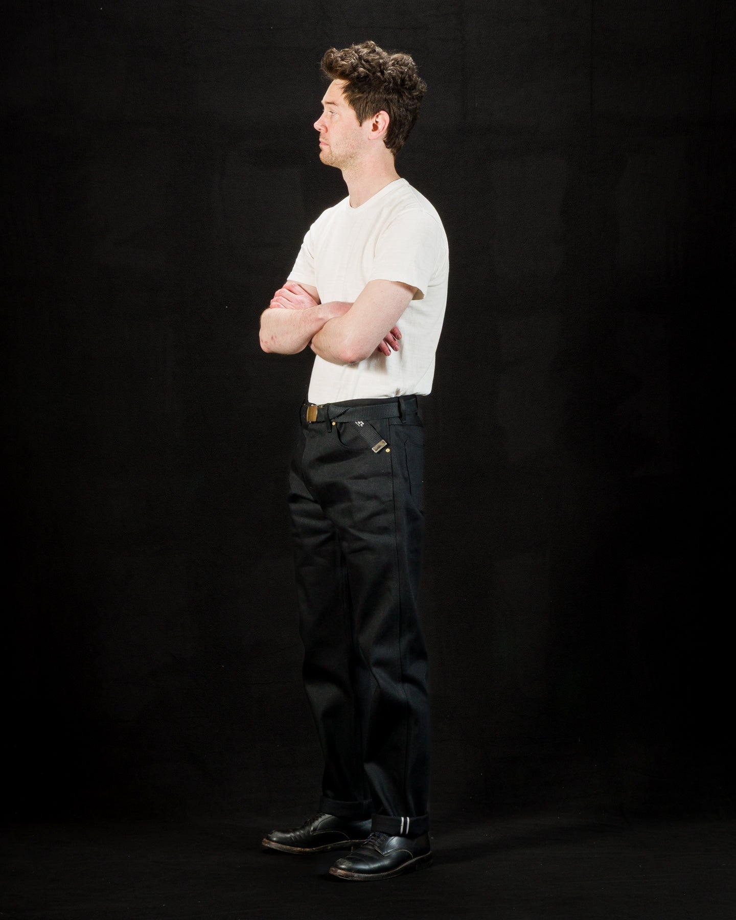 Freenote Wilkes Western - 15.75 oz Black/Black - Standard & Strange