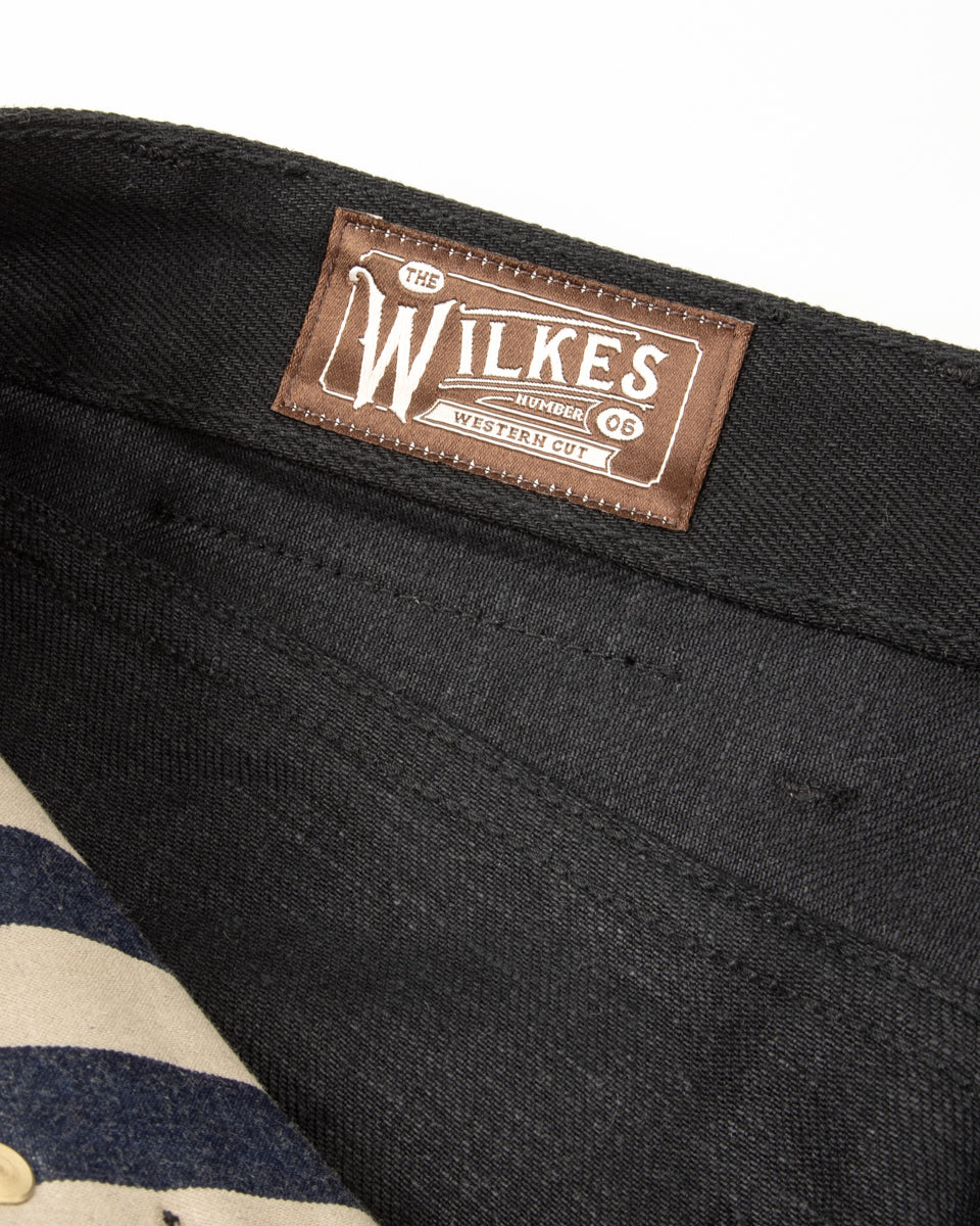 Freenote Wilkes Western - Aces High 14oz Black Denim - Standard & Strange
