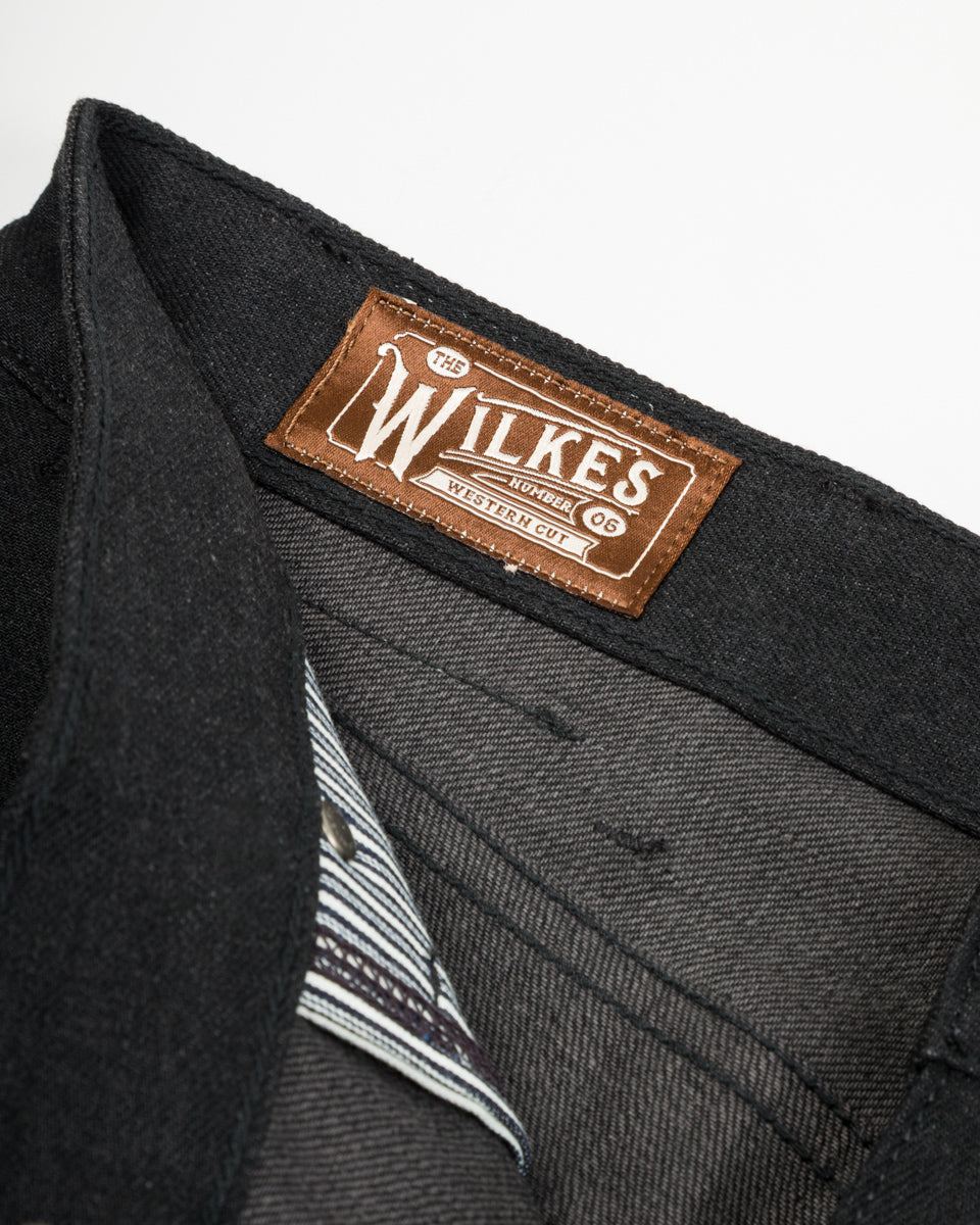 Freenote Wilkes Western - 14.25 oz Black/Gray - Standard & Strange