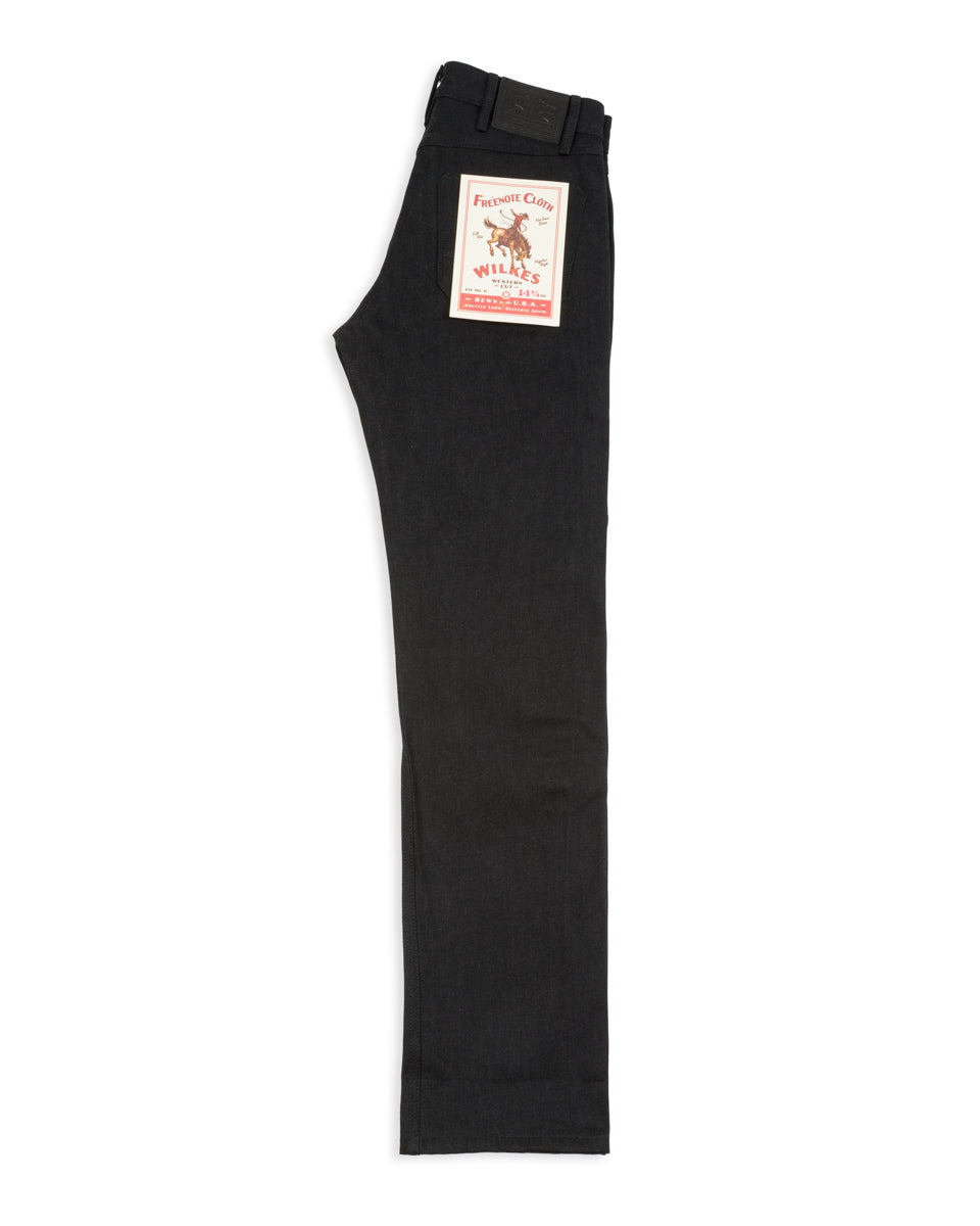 Freenote Wilkes Western - 14.25 oz Black/Gray - Standard & Strange