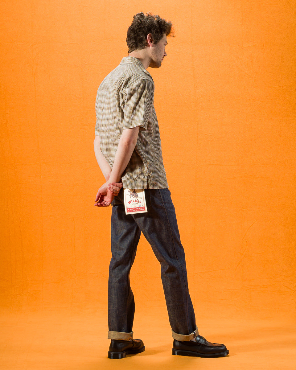 Freenote Wilkes Western - 13oz Natural Rinsed Denim - Standard & Strange