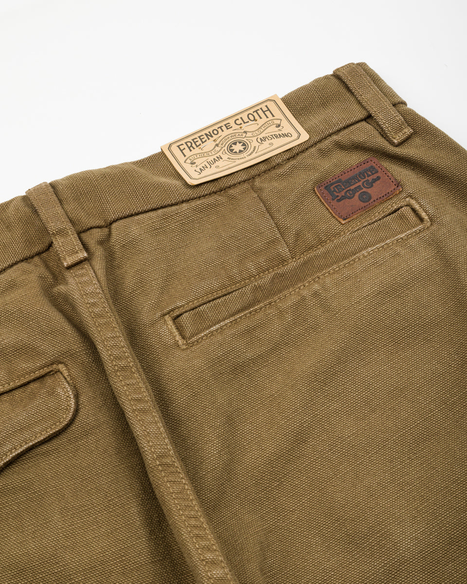 Freenote Workers Chino - 14oz Army - Standard & Strange