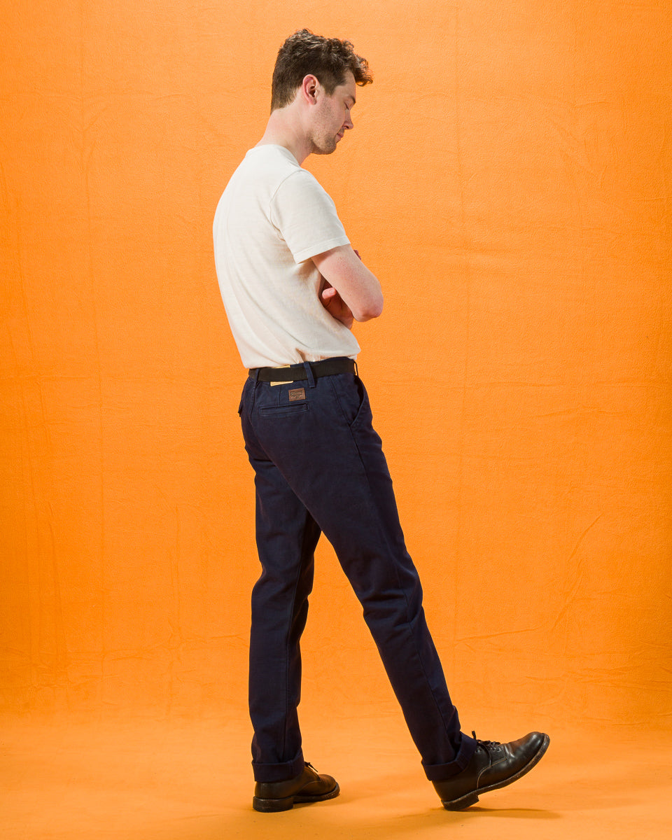 Freenote Workers Chino - 14oz Navy - Standard & Strange