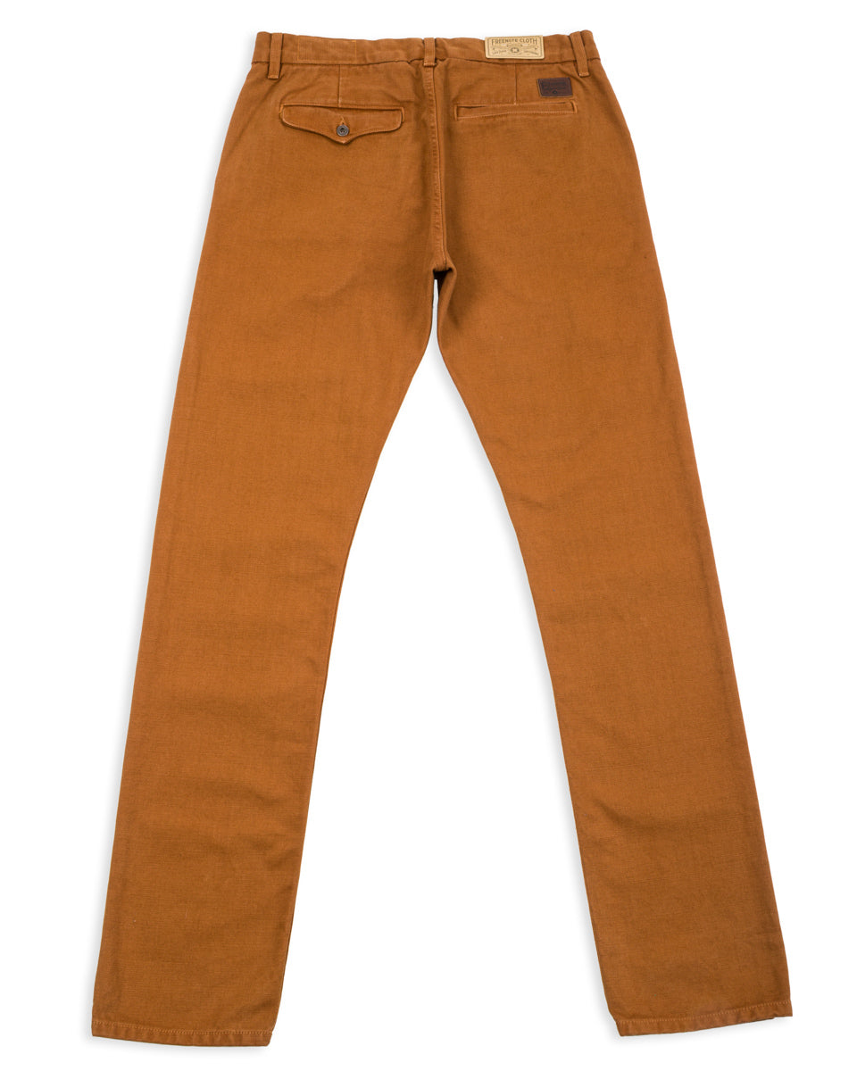 Freenote Workers Chino - 14oz Rust - Standard & Strange