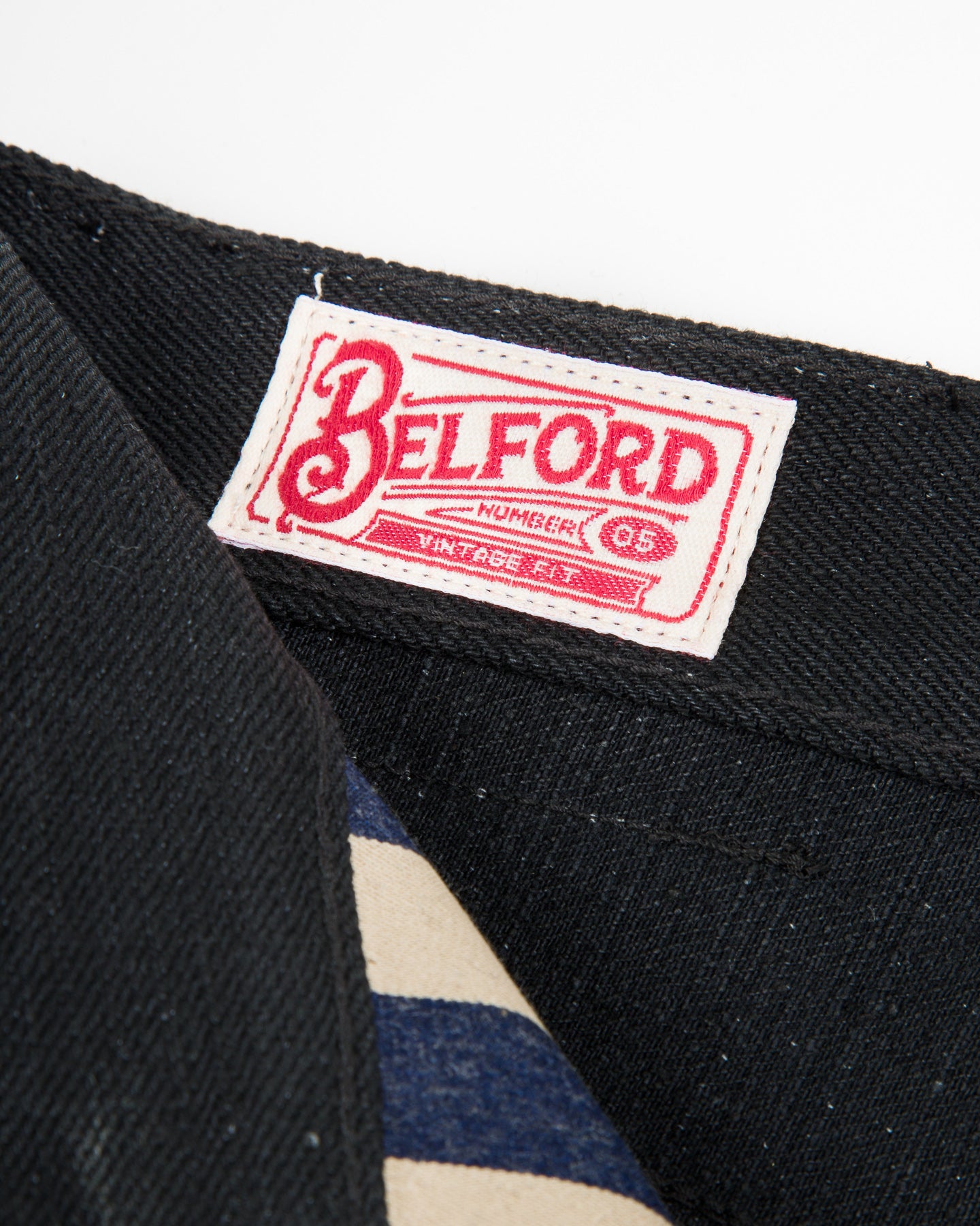 Freenote Belford Straight Fit - 17oz Black Slub - Standard & Strange