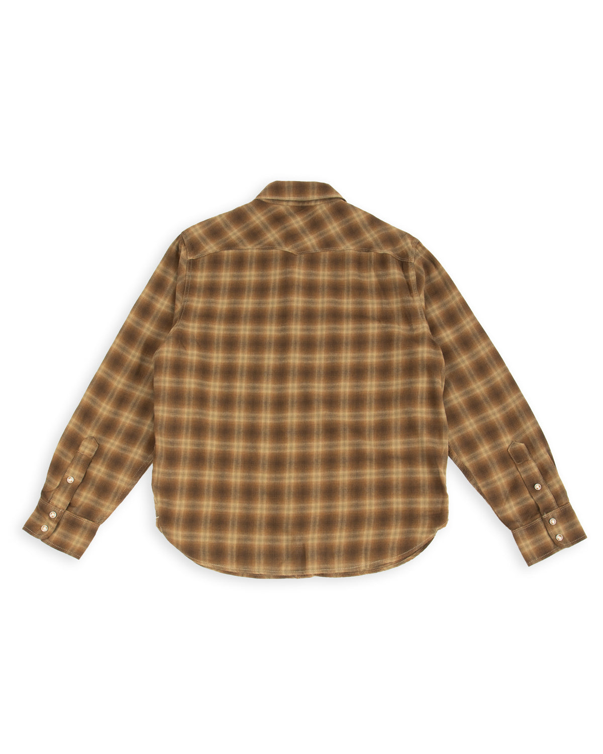 Freenote Bodie Shirt - Brown Shadow Plaid - Standard & Strange