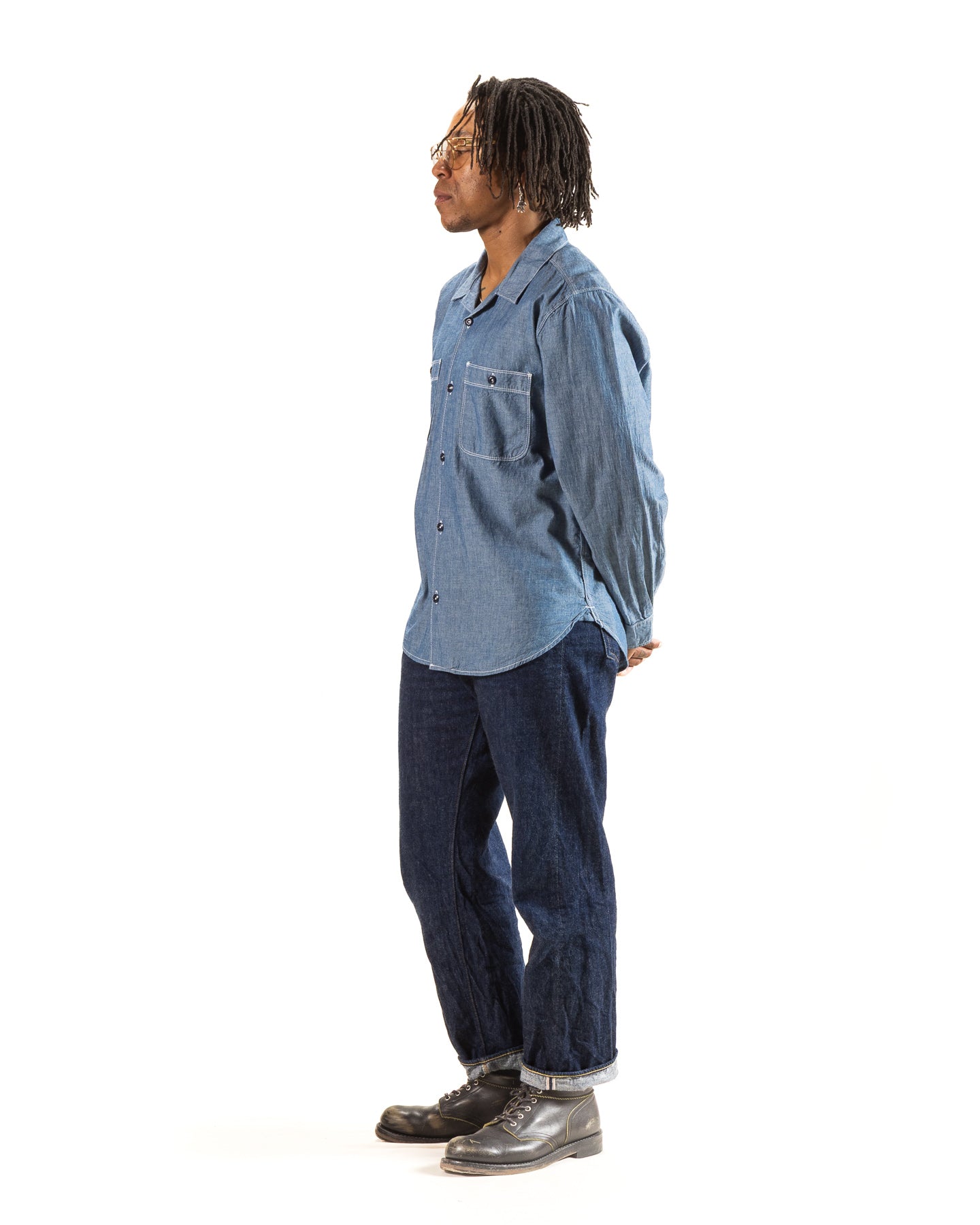 Dayton L/S Shirt - Chambray