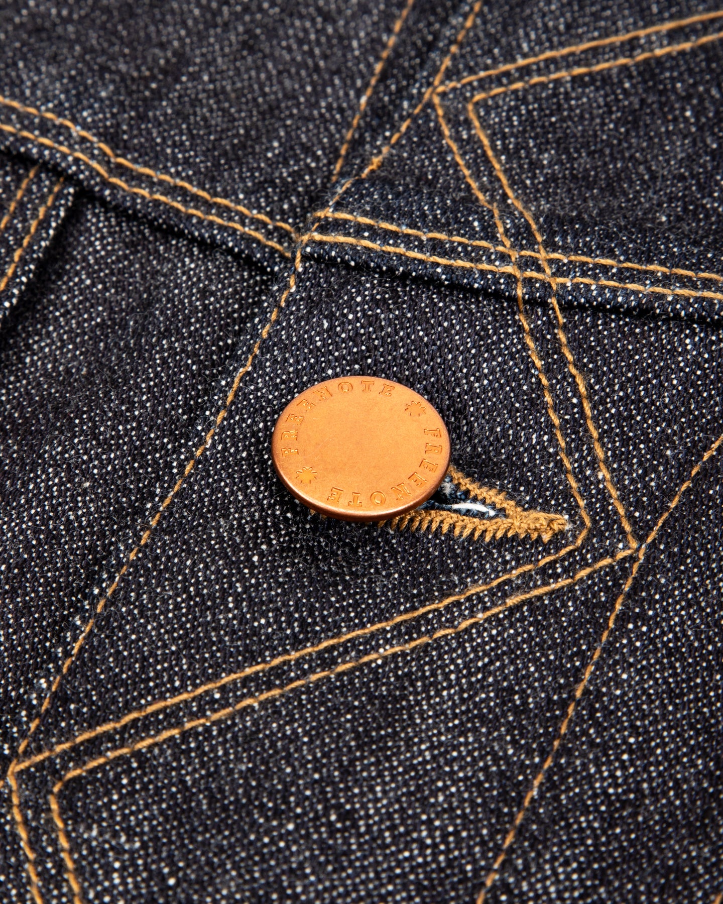 High Low Jacket - 14oz Broken Twill Denim