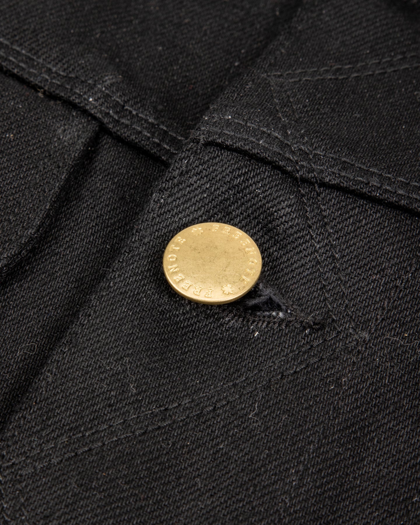 High Low Jacket - 15.75oz Black/Black