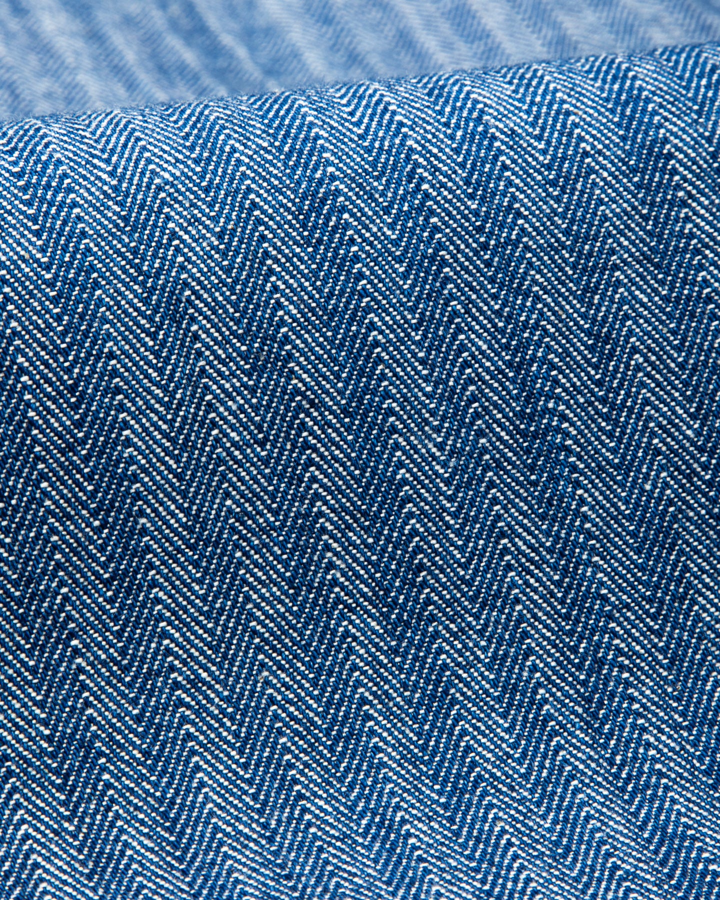 Ortega Pant - 13oz Blue Herringbone