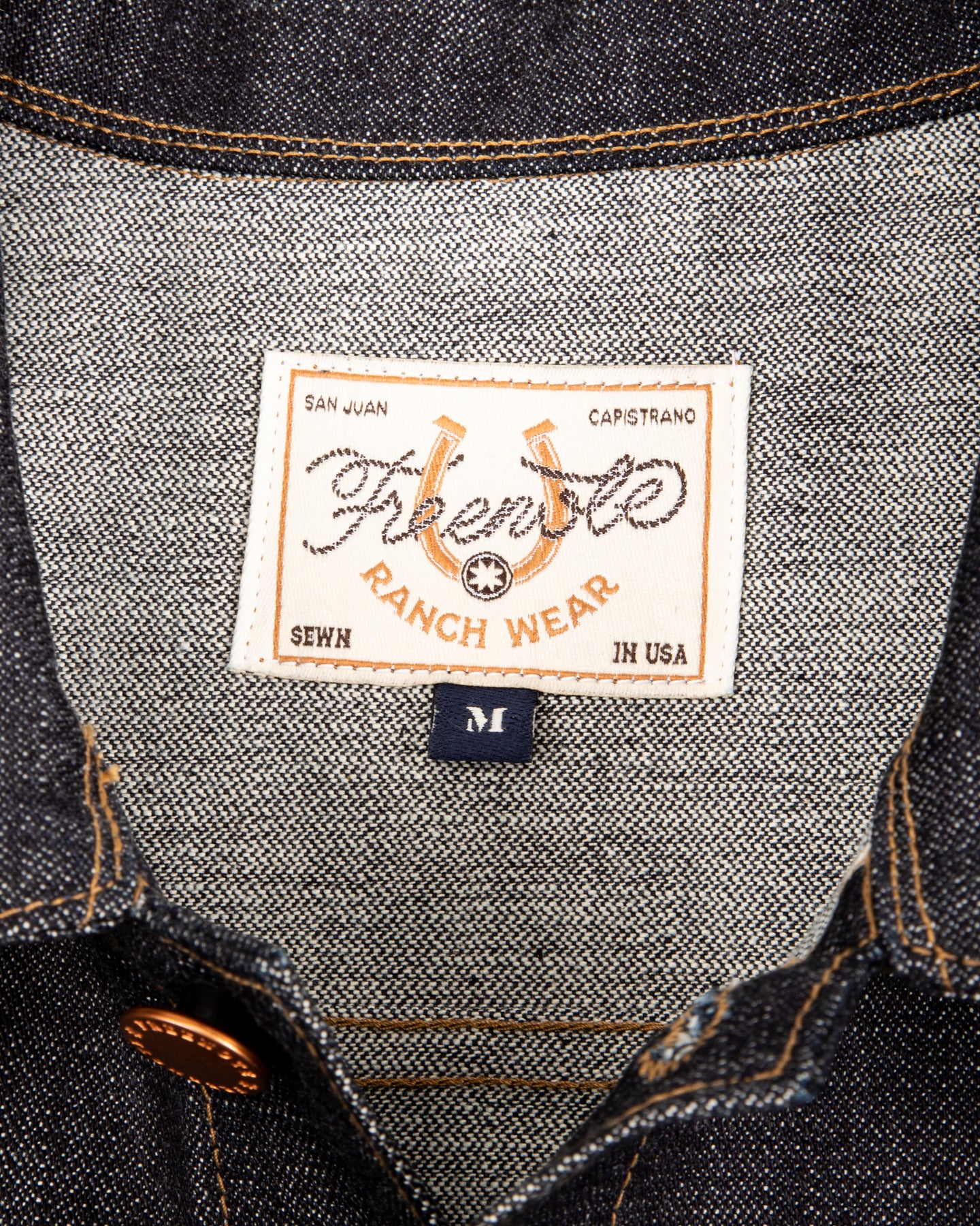 Freenote RJ-3 Jacket - 14oz Broken Twill Denim - Standard & Strange