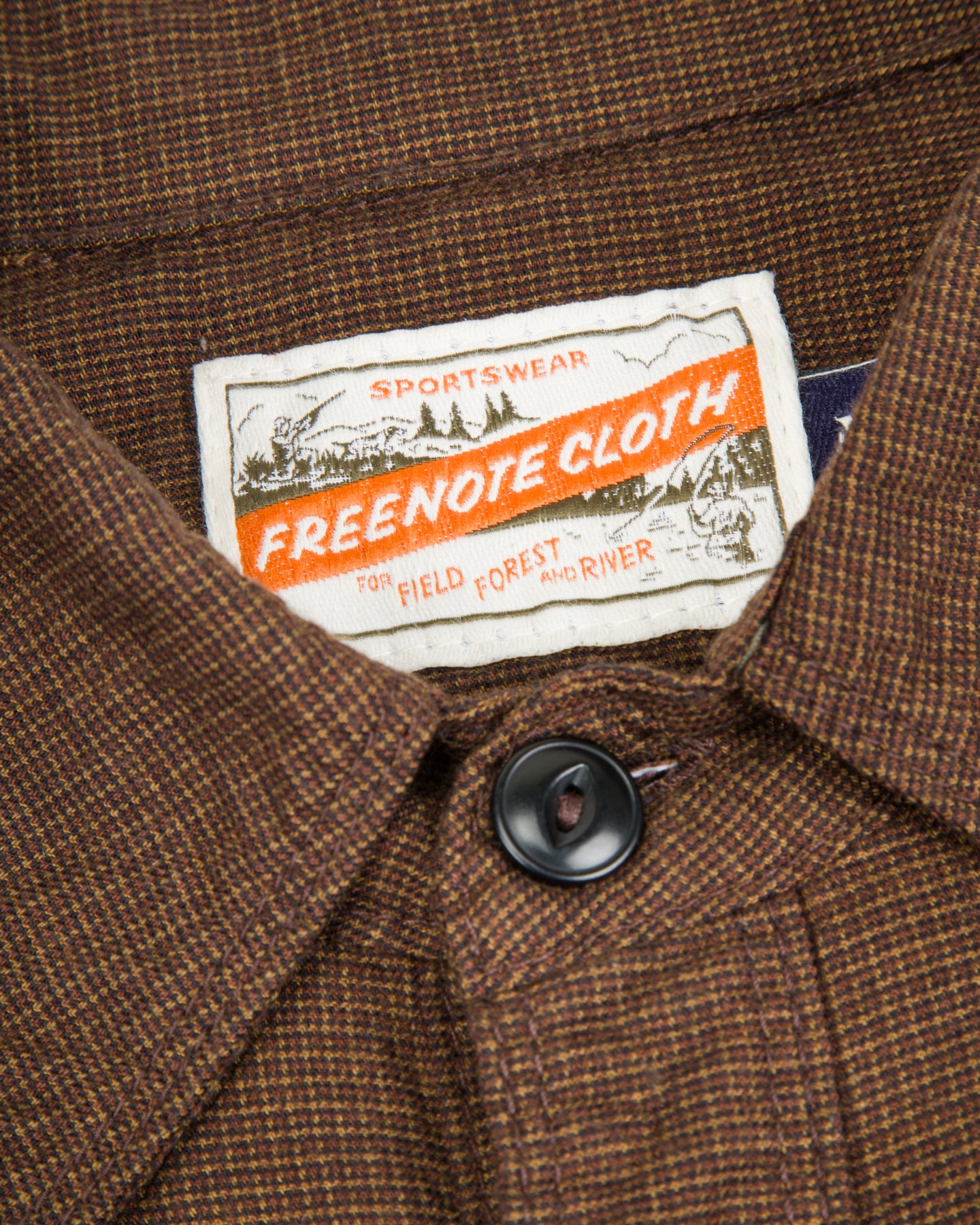 Freenote Rancho Shirt - Brown Check - Standard & Strange