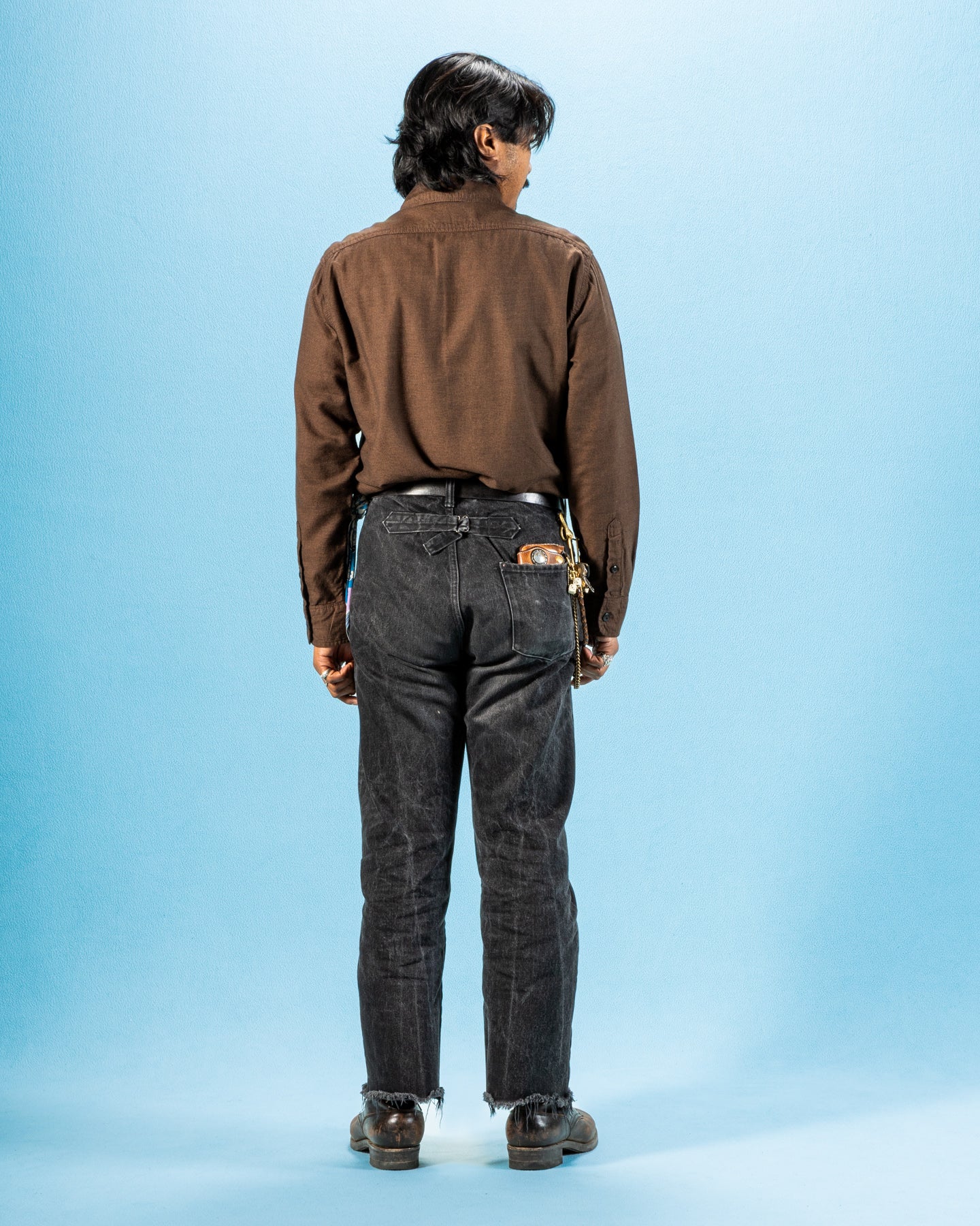 Freenote Rancho Shirt - Brown Check - Standard & Strange