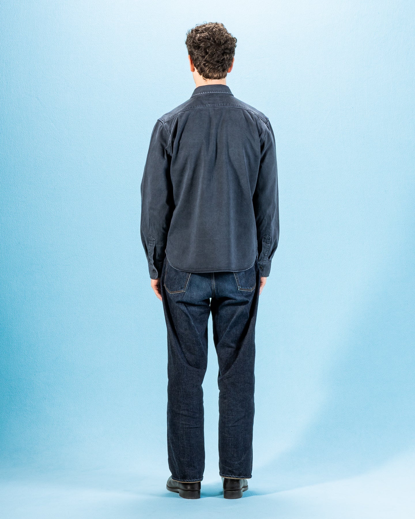 Freenote Utility Shirt - Navy - Standard & Strange