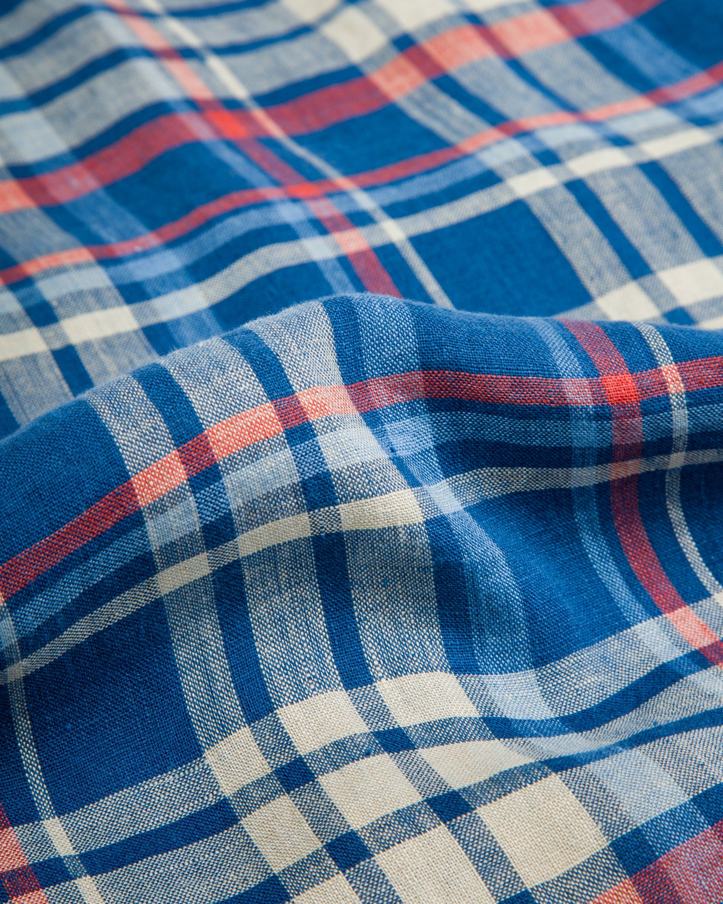 Freenote Western Scout Shirt - Kingfisher Blue Plaid - Standard & Strange