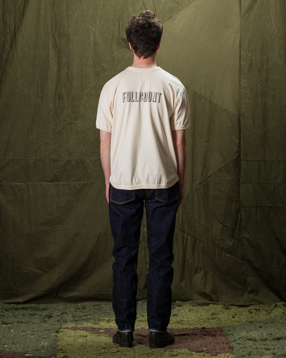 Fullcount MAKING LIFE TASTE BETTER Tee - Ecru 42 - Standard & Strange