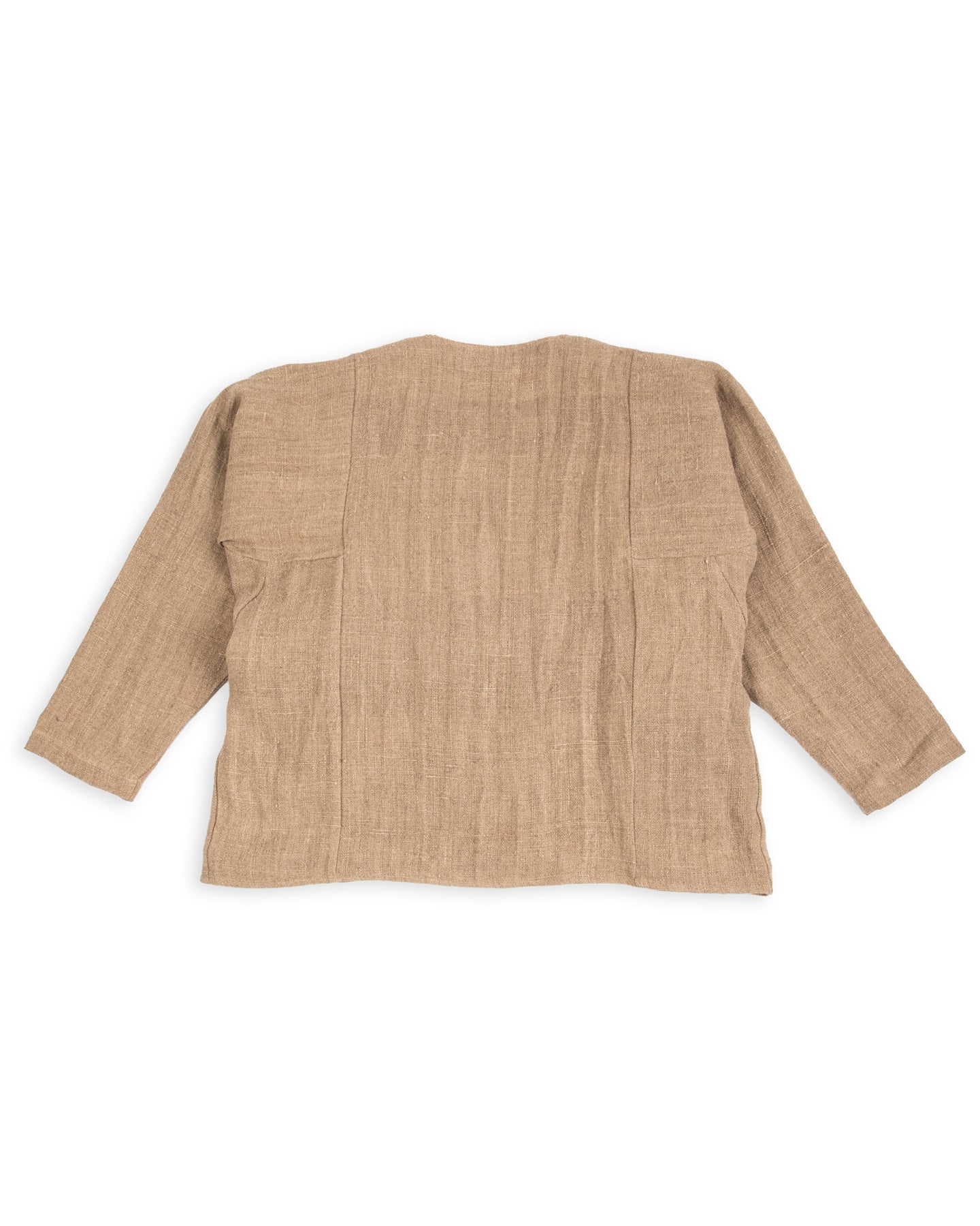 Gathering Beekeeper Jacket - Beige Handwoven Hemp - Standard & Strange