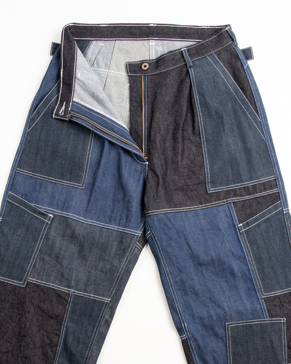 W'Menswear Unisex Freedom Flight Trouser - Denim - Standard & Strange