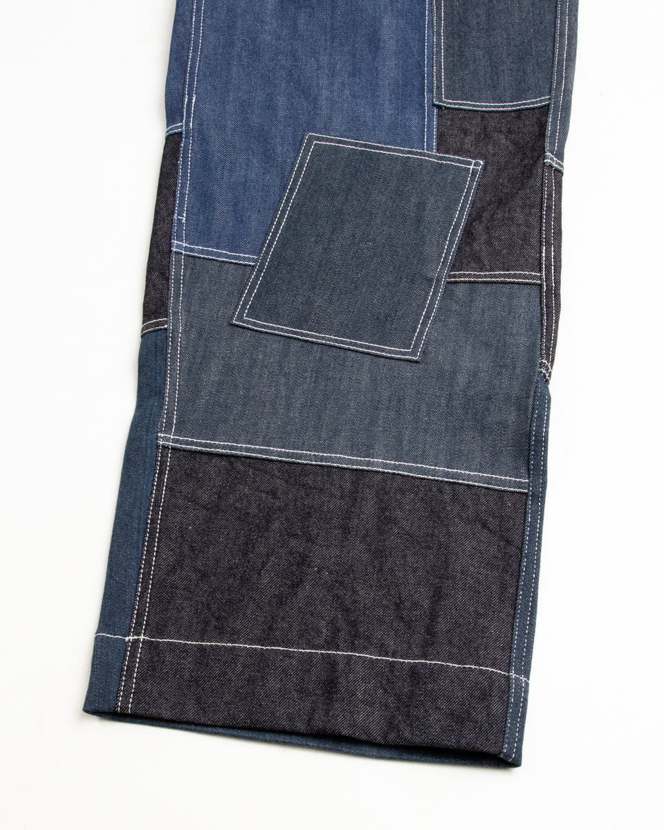 W'Menswear Unisex Freedom Flight Trouser - Denim - Standard & Strange