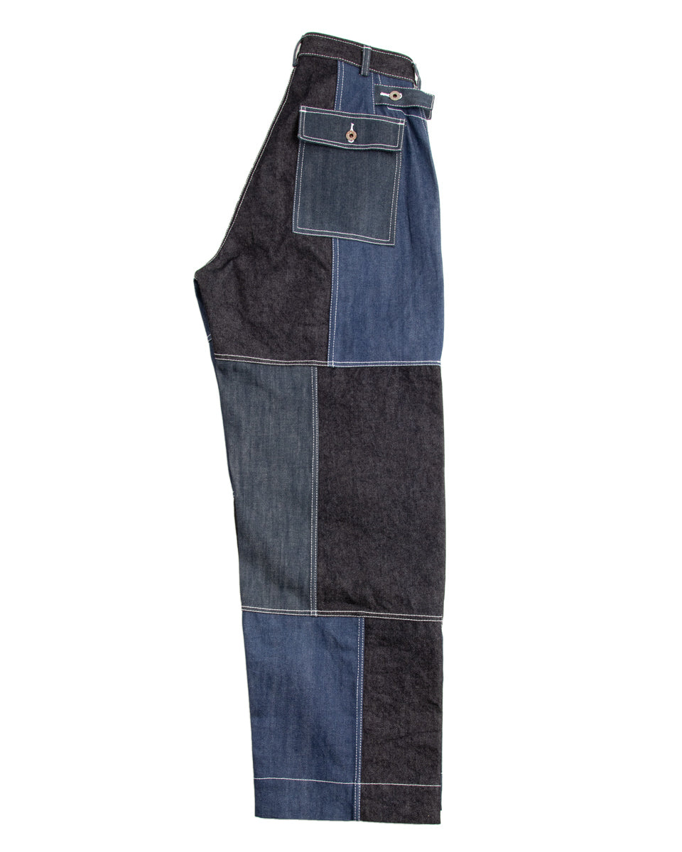 W'Menswear Unisex Freedom Flight Trouser - Denim - Standard & Strange
