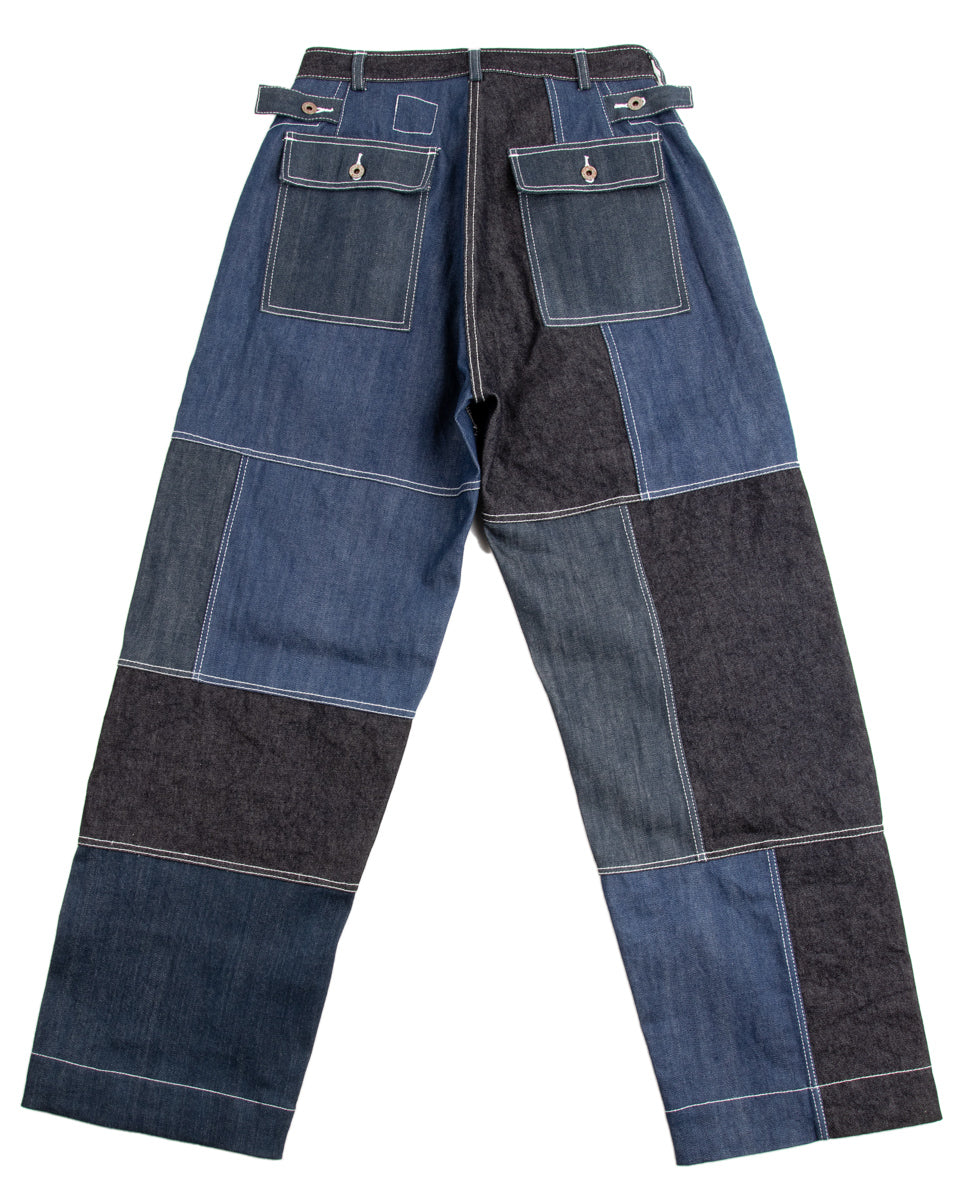 W'Menswear Unisex Freedom Flight Trouser - Denim - Standard & Strange