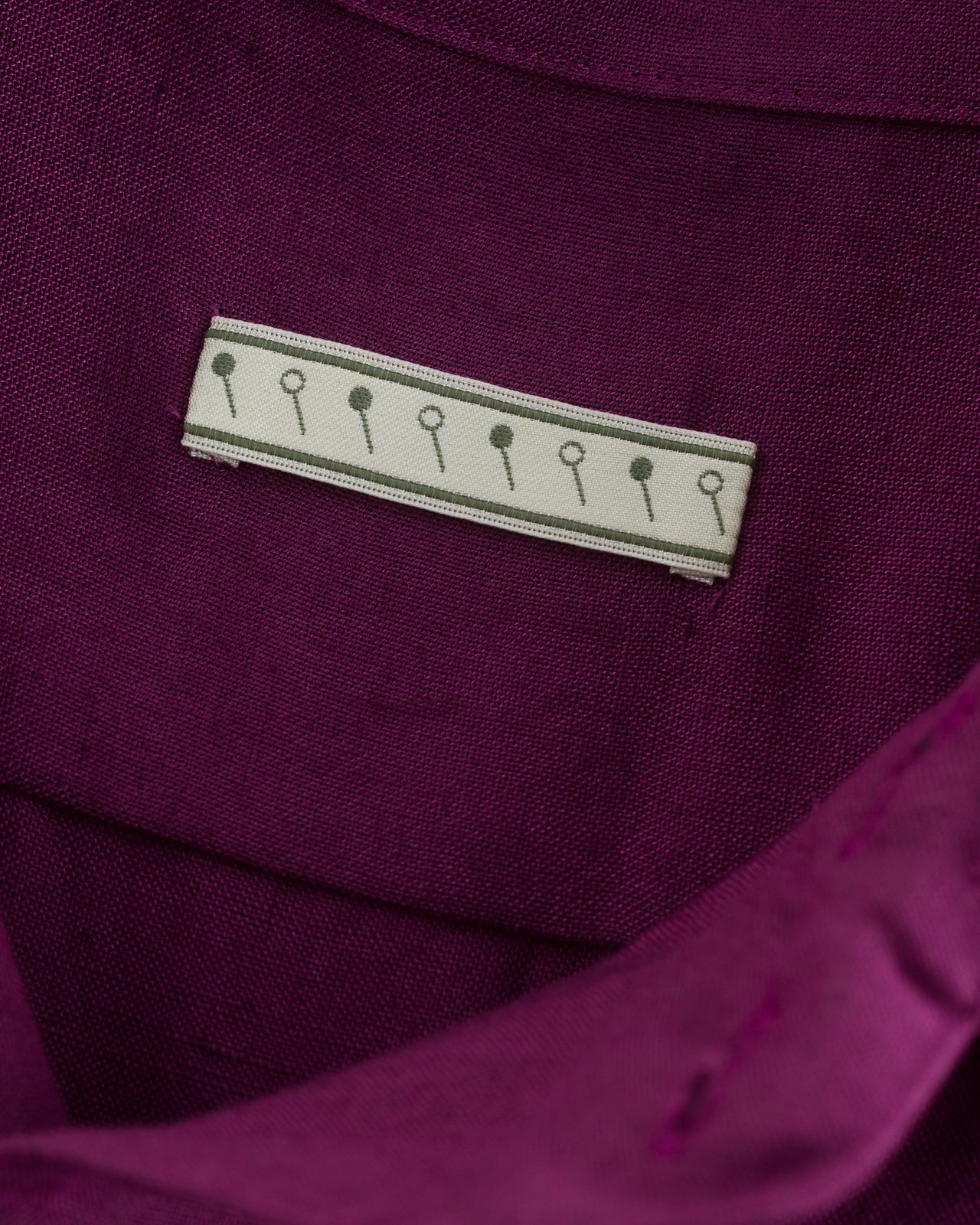 Gorsch Bamboo Linen Double Short Sleeve Shirt - Purple - Standard & Strange