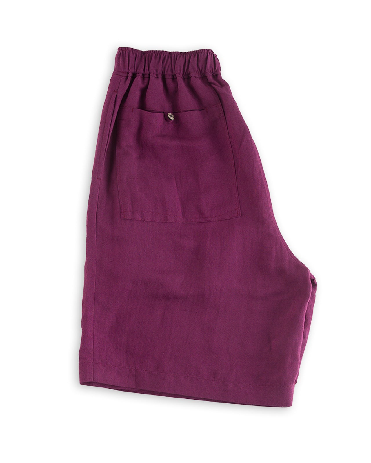 Gorsch Bamboo Linen Shorts - Purple - Standard & Strange