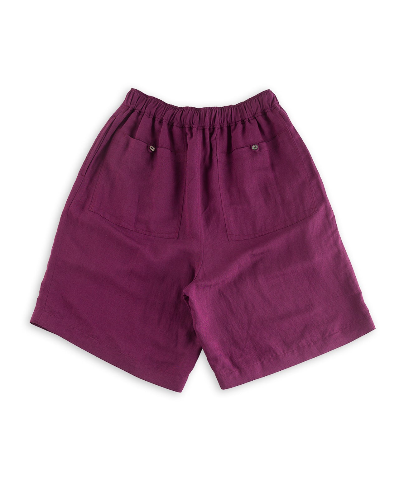 Gorsch Bamboo Linen Shorts - Purple - Standard & Strange