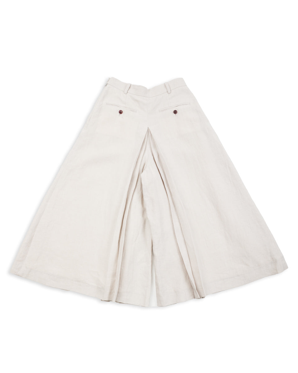 Gorsch Belgian Linen Culotte - Light Grey - Standard & Strange