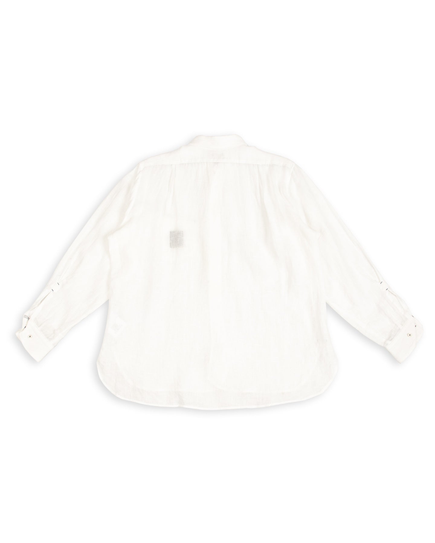Gorsch Collar Shirt - Off White French Linen - Standard & Strange