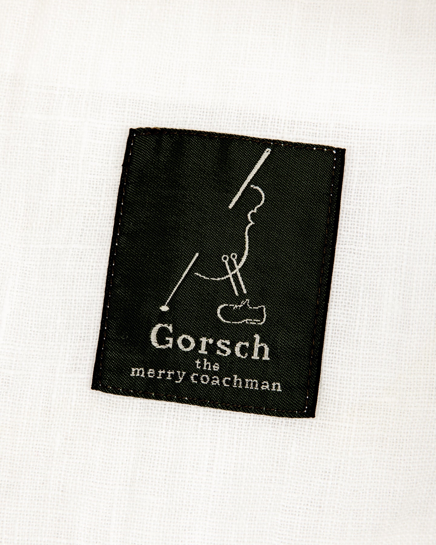 Gorsch Collar Shirt - Off White French Linen - Standard & Strange