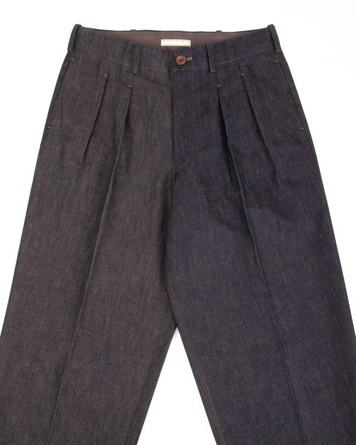 Gorsch Denim Two Tuck Trousers - Kakishibu - Standard & Strange