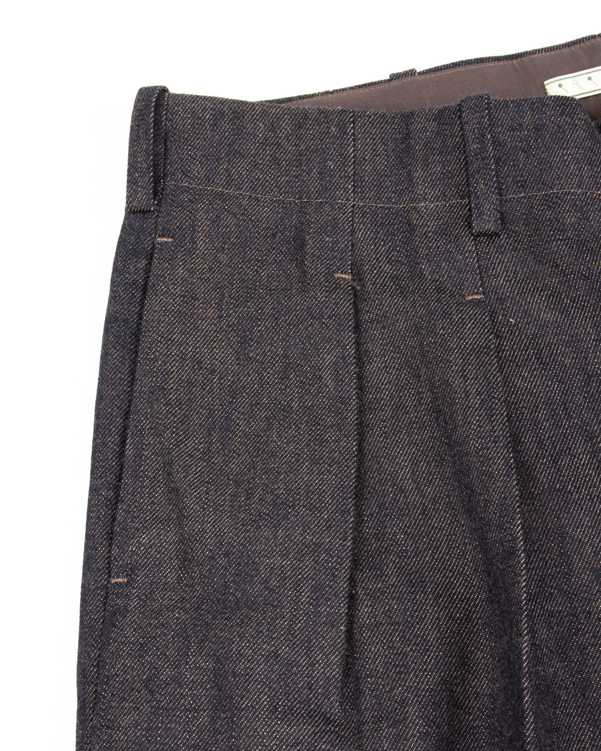 Gorsch Denim Two Tuck Trousers - Kakishibu - Standard & Strange