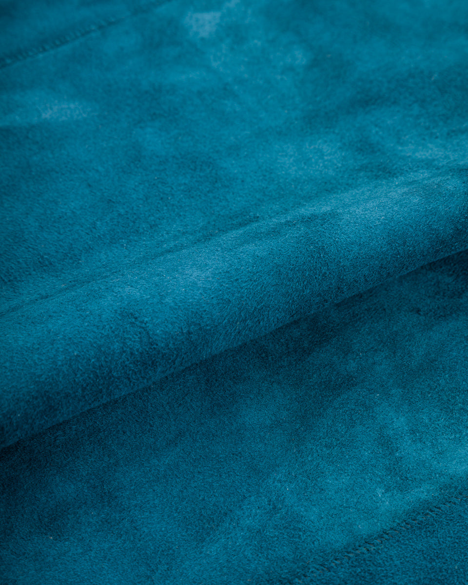 Gorsch Lamb Leather Shirt Jacket - Verdigris - Standard & Strange